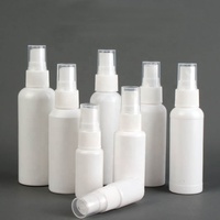 LZ Pack – bouteille de pulvérisation d'alcool blanc, 10ml, 20ml, 30ml, 50ml, 60ml, 100ml, vente en gros, flacon pulvérisateur pour animaux de compagnie, 100 pièces
