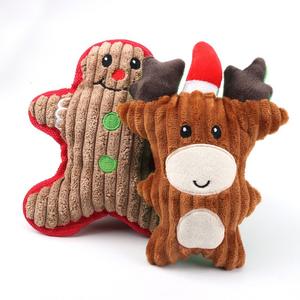 Nuovo Simpatico Giocattolo Masticabile di Peluche per Cani a Forma di Cartone Animato Ecologico e Insonorizzato per Natale - Product Image 5