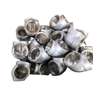 Khuỷu tay 45 độ 90 độ 2inch 3000 6000 SS304 ASME b16.11 ổ cắm Hàn SW khuỷu tay - Product Image 2