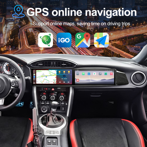 วิทยุติดรถยนต์ NaviHua จอคู่ขนาด 10.25 นิ้ว ระบบแอนดรอยด์ พร้อมระบบนำทาง GPS หน้าจอสัมผัส สำหรับรถยนต์โตโยต้า 86 และซูบารุ BRZ หน่วยความจำ 8GB+128GB ความละเอียด 1920x720HD - Product Image 4
