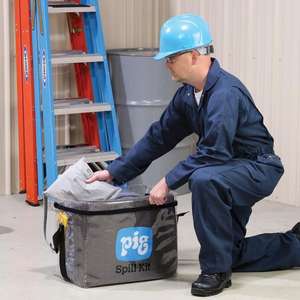 NUEVO PIG - KITL251 Clear Cube bag Kit de derrames-EAN 036226985470 SPILL RESPONSE - Product Image 3