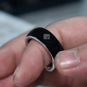 Anneau de Dhikr Equantu QB708 en acier inoxydable, contrôle intelligent par application, cadeau musulman, anneau de Dhikr Tasbeeh arabe - Product Image 5