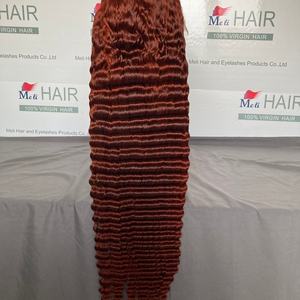 Cabello de Color Naranja Jengibre Popular, Colores y Estilos de Cabello Personalizados, Peluca Frontal de Cabello de Color Naranja Jengibre de Alta Calidad - Product Image 3