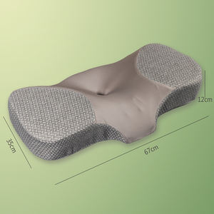 Oreiller médical personnalisé avec logo, en mousse à mémoire de forme à rebond lent, pour dormeurs latéraux, soulagement des douleurs cervicales, écologique, portable, design de luxe - Product Image 4