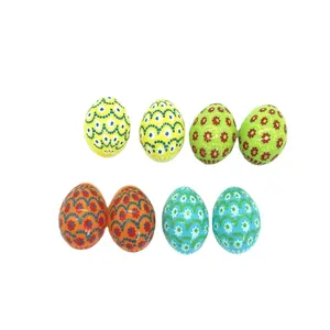 Printed hollow plastic easter egg print plastic easter eggs left and right