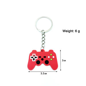 <span class=keywords><strong>Porte</strong></span>-clés de fête sur le thème des jeux vidéo, <span class=keywords><strong>porte</strong></span>-clés en forme de manette de jeu pour garçons et filles, cadeaux de fête d'anniversaire sur le thème des jeux vidéo, remplisseurs de sacs cadeaux - Product Image 2