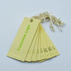 Hang <b>Tags</b> Custom Design Service for Clothing Industry Custom <b>Tags</b> Manufacturer Fashion Garment Hang <b>Tag</b> Clothing Accessories - Product Image 1