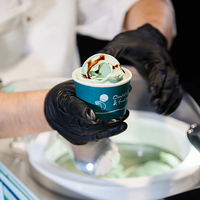 Machine à gelato Miles Galaxy V1 Milano pour comptoir - Saveur unique, compatible fruits/eau/noix, en acier inoxydable, certifiée Energy Star
