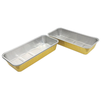 Plateau de cuisson carré jetable rectangulaire et en forme de coeur en aluminium Casseroles Plaque en plastique PP avec un design élégant en forme de coeur