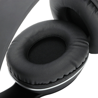Casque audio VCOM léger, pliable, sans fil, stéréo, avec microphone pour jeux sur téléphone mobile