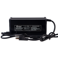 Chargeur au lithium ternaire haute puissance 48V 8A avec coque en aluminium, affichage numérique, charge rapide pleine puissance