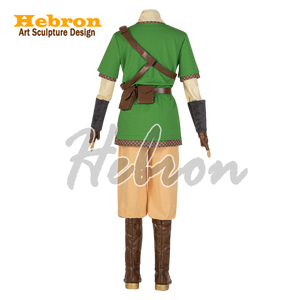 Disfraz de <span class=keywords><strong>cosplay</strong></span> personalizado de <span class=keywords><strong>Link</strong></span> de The Legend Of <span class=keywords><strong>Zelda</strong></span> Skyward Sword para Halloween, películas, televisión, adultos, para eventos y presentaciones. - Product Image 3