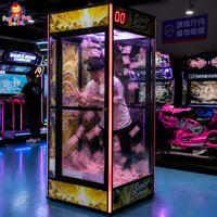 Super Storm Machine à attraper les billets à monnayeur, jeu d'arcade à soufflerie pour événements promotionnels en centre commercial