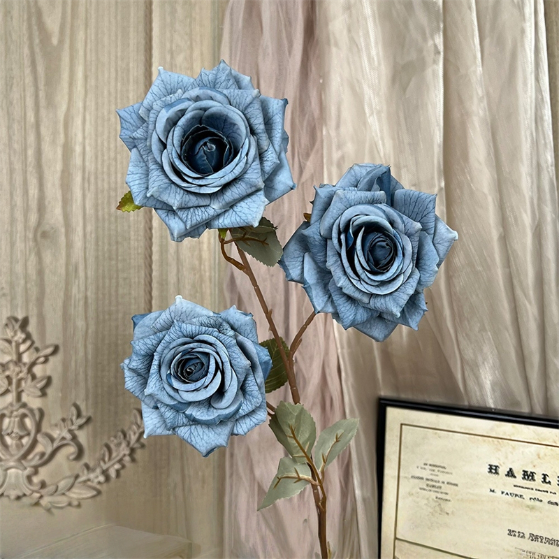 #19 Materiales Florales Serie Azul Polvoriento