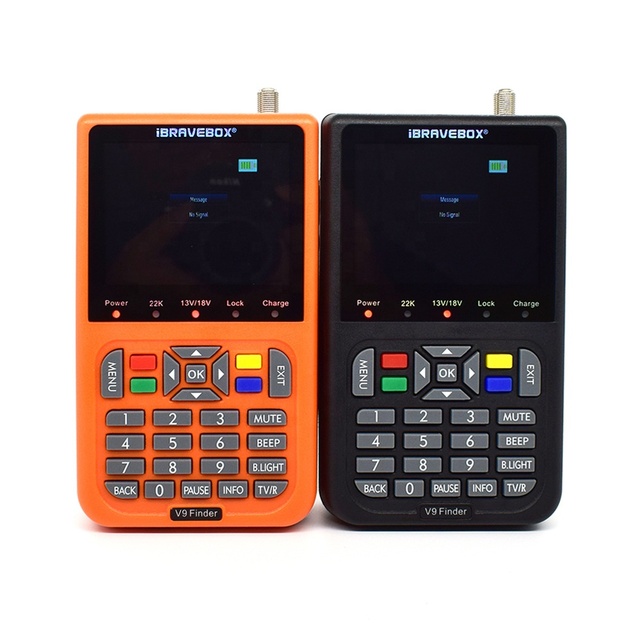 V9 Finder Digital Satellite Finder 3.5 Inch LCD Digital Satellite Signal Finder Meter Satellite Meter Satfinder