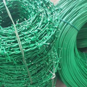 Fil <span class=keywords><strong>barbelé</strong></span> enduit de PVC, bobine de fil de fer en acier inoxydable, matériau durable, différentes tailles disponibles, fabriqué en Chine - Product Image 4