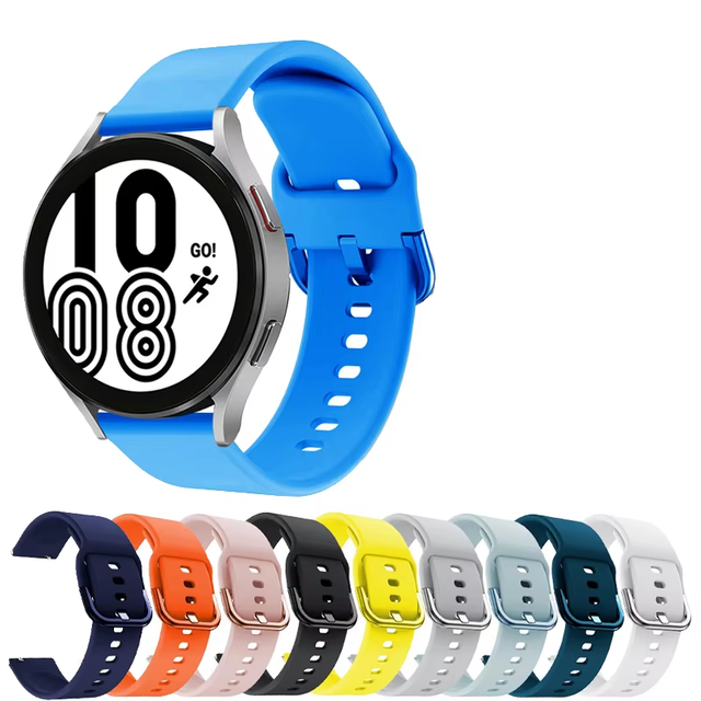 Accept OEM ODM Universal Smart Watch Strap Replacement Order Band for Galaxy Watch S3 Gear Silicone Loop 20mm 22mm