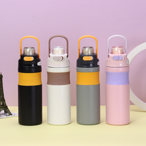 17oz 500ml Insulated Stainless Steel Sport <b>Water</b> <b>Bottle</b> 304 Vacuum <b>Metal</b> Flask Office Cup Thermoses Shape - Product Image 1