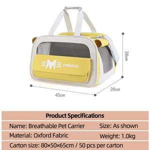 <span class=keywords><strong>Pet</strong></span> hãng hàng không được phê duyệt con chó tàu sân bay, túi du lịch vật nuôi, mèo du lịch tàu sân bay Con Chó Túi tàu sân bay tuyệt vời thông gió mềm mặt - Product Image 4