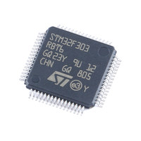Microcontrolador-MCU STM32F303RBT6 LQFP-64 ARM Cortex-M4 de 32 bits