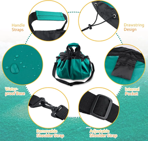 Water Sports Drawstring Wetsuit Change Mat Surfing <b>Bag</b> Change Mat <b>Waterproof</b> Beach Wet Suit Adult - Product Image 1