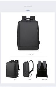 Sac à dos d'affaires de haute qualité, sacs personnalisés avec logo, grande capacité, imperméable, sac à dos de bureau 15,6 pouces - Product Image 6