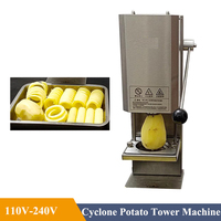 Machine de découpe de pommes de terre Tornado 12V Machine de découpe en spirale électrique Machine à croustilles