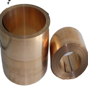 Striscia di Bronzo CuSn8 Spessore 0,5mm UNS C52100, Strisce in Lega di Bronzo Fosforoso, Bobina di Bronzo - Product Image 1
