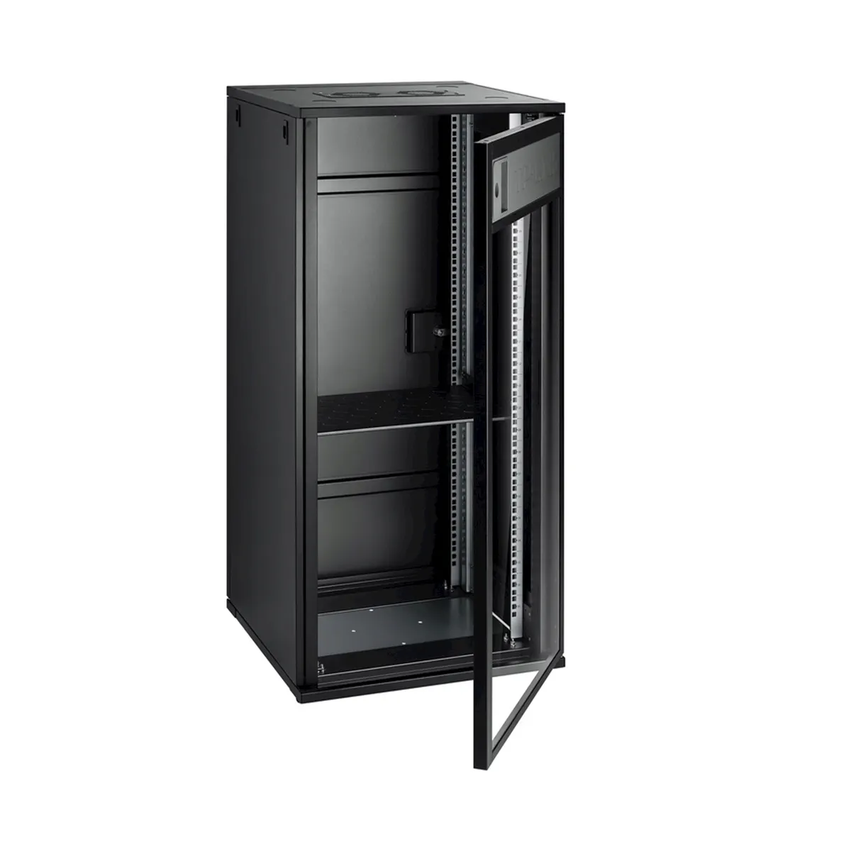 4u 9u 6U Standard Data Center Server Rack Armoire réseau à porte en verre sur pied