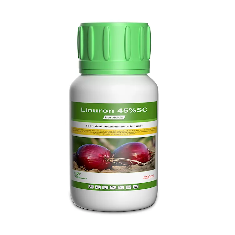 Precio de fábrica Greenriver Herbicida Linuron 45% Sc, 450g/L Sc, 50% Sc, Linuron 97% Tc, CAS 330-55-2