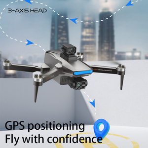 Drone Q7 à nacelle 3 axes, caméra 1080P, évitement <span class=keywords><strong>d</strong></span>'obstacles, pliable, quadricoptère RC, écran FPV, télécommande, sac de rangement, <span class=keywords><strong>photo</strong></span> aérienne - Product Image 4