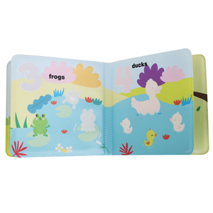 Livre de bain éducatif pour bébés de 0 à 12 mois, livre d'activités silencieux en tissu feutre, style livre d'activités, en PVC/EVA souple, avec effets aquatiques <span class=keywords><strong>magiques</strong></span> - Product Image 4