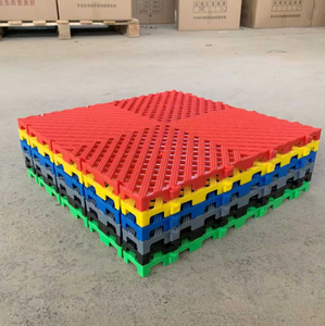 Hochwertige, farbenfrohe, ineinandergreifende, langlebige PP-Garagenbodenfliesen, tragbare Parkplatzfliesen - Product Image 2