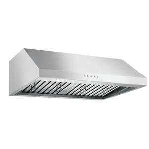 Commercial kitchen range exhaust hood restaurant vented cooker hood