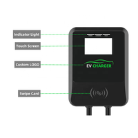 7KW 11KW 22KW Wallbox Type 2 EV Chargeur mural 32A 400V AC Chargeur Station Point de charge pour chargeur à usage domestique