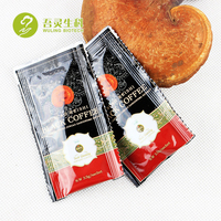 Marque privée OEM de qualité supérieure Café aux champignons Café instantané Reishi Ganoderma Café noir