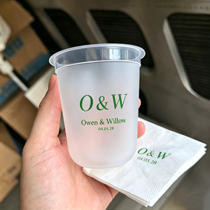 แก้วพลาสติกใสขนาด 500 มล. (16 ออนซ์) สำหรับกาแฟ แก้วพลาสติกแบบนำกลับบ้าน สำหรับขายปลีก รับผลิตตามสั่งพร้อมโลโก้ - Product Image 1
