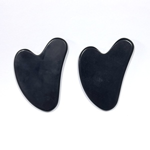High quality Cheapest Black Xiuyan <b>Jade</b> Face Lift Massage Tool Xiuyan guasha for face - Product Image 3