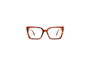 Gafas de Mujer UAN UAI con Monturas TR y Patillas de CP de Moda, de Alta Calidad, en Tonos Transparentes Color Caramelo (Venta al Por Mayor) - Product Image 2
