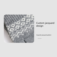 Best & Wecan — gants chauds d'hiver en coton tricoté à la main, avec Logo personnalisé et écran tactile, en acrylique thermique, à la mode