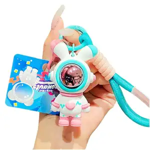 Lizard Keychain Safety Bear Soft Toy Cute Rubber Accessories Blank Silicone Wholesale Set PVC+Resin Custom Promotional Keychains