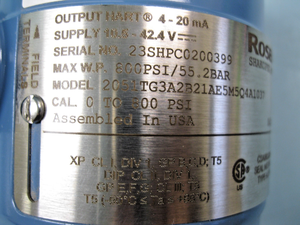 Plc 2051 Tg 3a 2b21ae5m5q4a1037 Hart <strong>2023</strong> New G13 for Warranty Product - Product Image 2