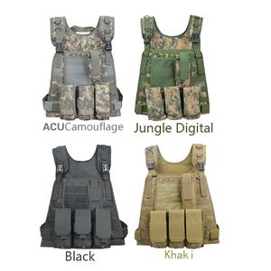 Heren Nylon Polyester Waterdichte Camouflage Tactische Vest Fabriek-Accurate Molle Plaat Drager Borst Tuig Voor Persoonlijke Verdediging - Product Image 5