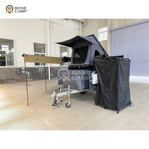 Remorque de camping pliante caravane utilitaire camping-car caravane pliable rv rigide petite avec tente pop up - Product Image 6