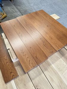 Pavimento in Legno di Quercia Massiccio 18mm, Impermeabile, con Venatura Naturale per Soggiorno ed Esterni - Product Image 3