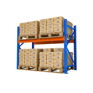 Stockage de palettes en métal robuste Shibang 1000kg/2000kg/3000kg par support d'étagères industrielles à palettes - Product Image 1