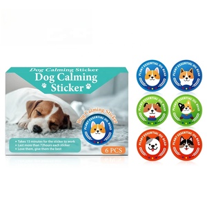 Autocollants apaisants pour animaux USMILEPET, infusés aux phéromones naturelles et à l'huile essentielle de lavande, patchs anti-anxiété pour chats et chiens - Product Image 2