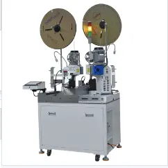 Factory Direct Automatic Wire Double End Cutting Wire Stripping And Crimping Machine Double End Terminal Crimping Machine