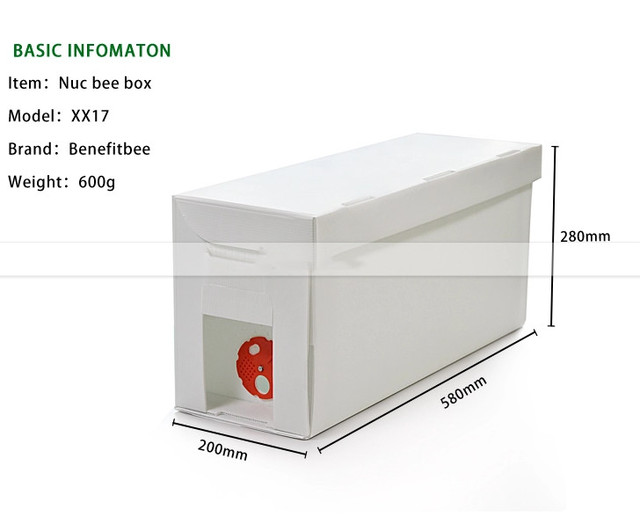 Beehive Beekeeping Equipment PP  Nuc  Beehive  Box for Beekeeping Bee