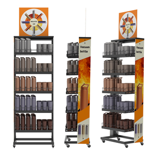 Giá để cốc lớn 5 tầng để sàn, giá trưng bày đồ dùng bằng kim loại cho cốc 40 OZ - Product Image 1